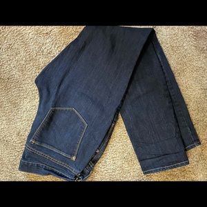 Large boot cut jeans from Target.